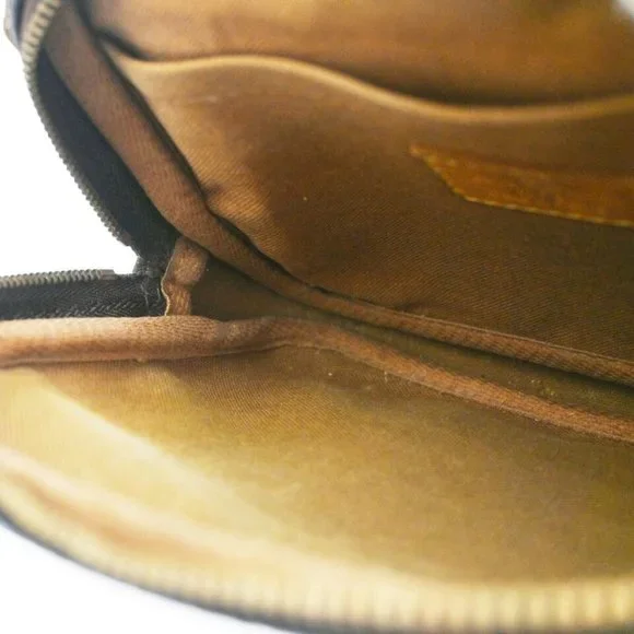 LOUIS VUITTON Bum Bag Bosphore Waist Pouch Monogram Leather Brown